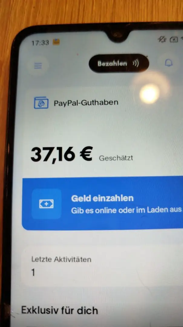 Zahlungsnachweis